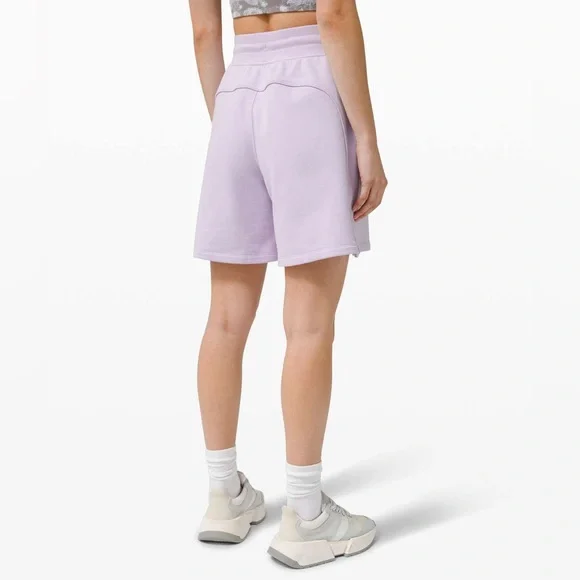 Lululemon All Yours Short High Rise 7” size Lavender Dew LVDW